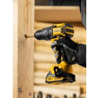 Ударная дрель-шуруповерт Denzel CIDH-BL-20 (с 2-мя АКБ, кейс)