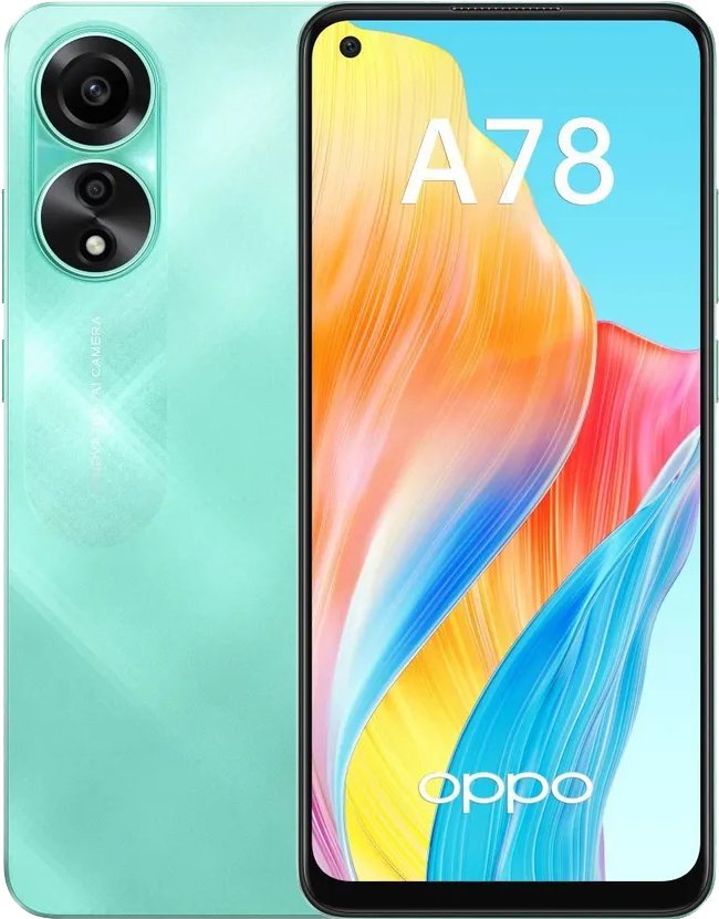 

Телефон Oppo A78 CPH2565 8GB/256GB международная версия (лазурный)