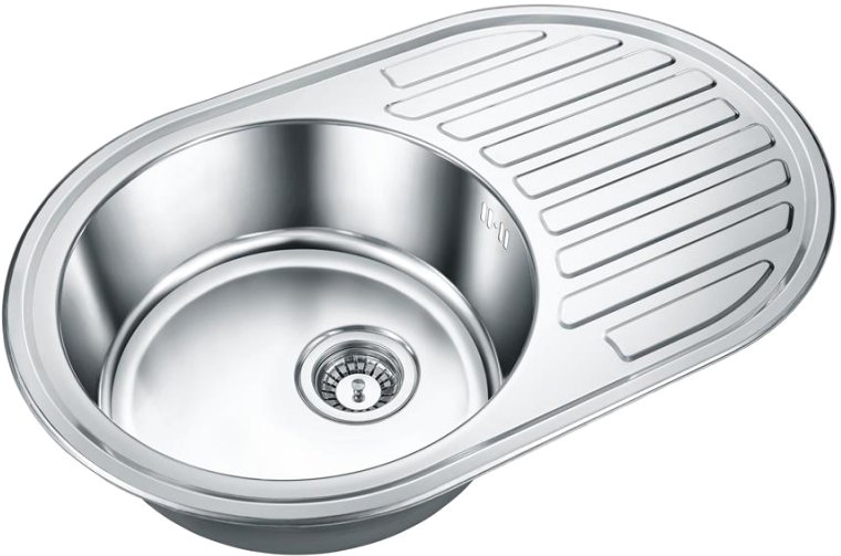 

Кухонная мойка Emar Steel EM-7750 (глянец)