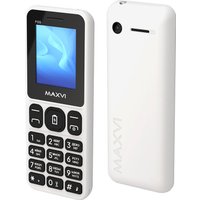 Кнопочный телефон Maxvi P99 (белый)