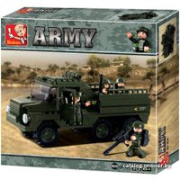 Конструктор Sluban M38-B0301 Армейский грузовик