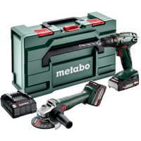  Metabo Combo Set 2.4.3 18 V 685204500 (шуруповерт, болгарка, 2 АКБ, кейс)