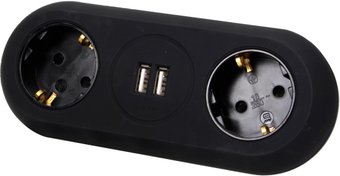 Блок розеток Orno OR-AE-13133(GS)/B