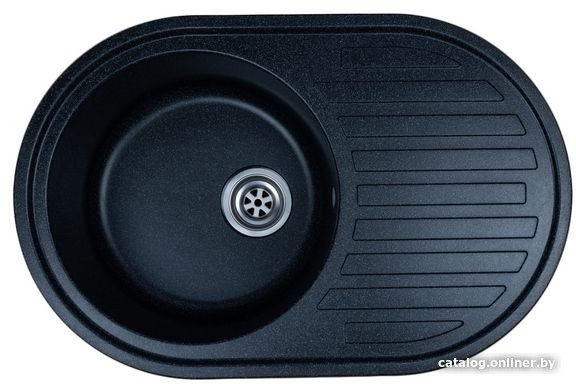 Кухонная мойка Granrus GR-770 (черный)