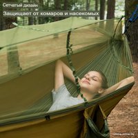 Туристический гамак Coyote с москитной сеткой TBD0604408901C (армейский зеленый)