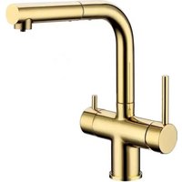 Смеситель Grocenberg GB4097 (золото глянец)