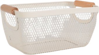 Корзина AksHome Sherlok S 24x17x11см (кремовый)