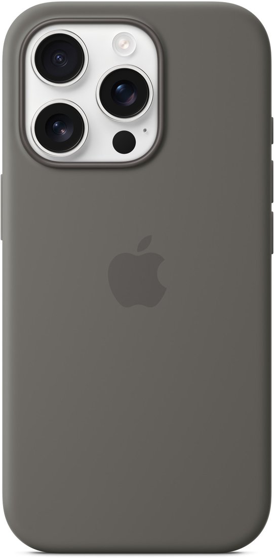 

Чехол для телефона Apple MagSafe Silicone Case для iPhone 16 Pro (серый)