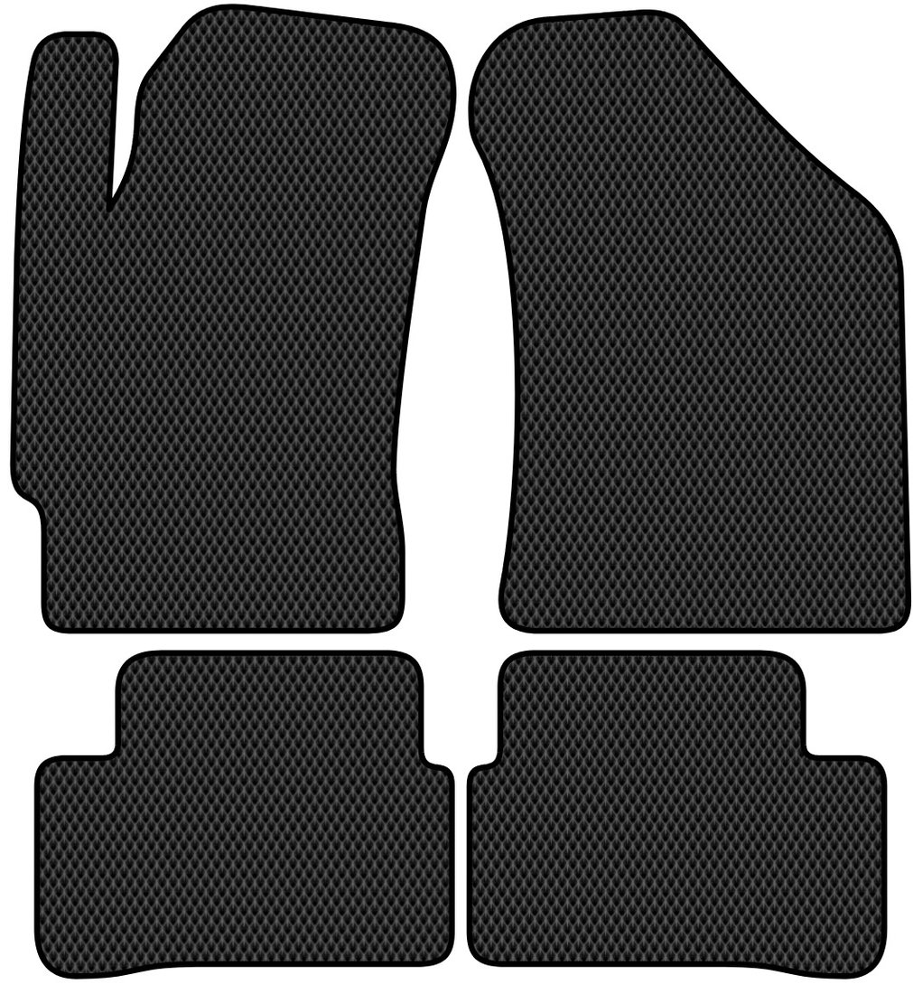 

Комплект ковриков для авто Alicosta Hyundai Coupe II (купе / GK) 2006 - 2009 (черный, ромб)