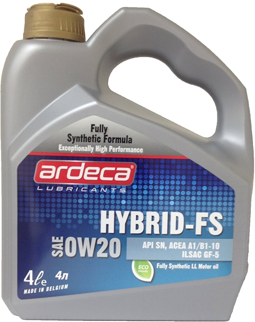 

Моторное масло Ardeca HYBRID-FS 0W-20 4л