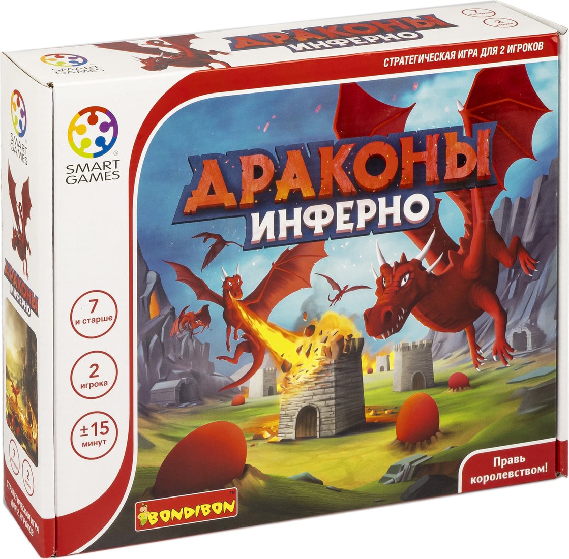 

Настольная игра Bondibon Драконы. Инферно ВВ5269