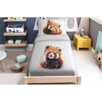 1.5-спальный комплект постельного белья ЧПТУП "АЛетто" Красная панда