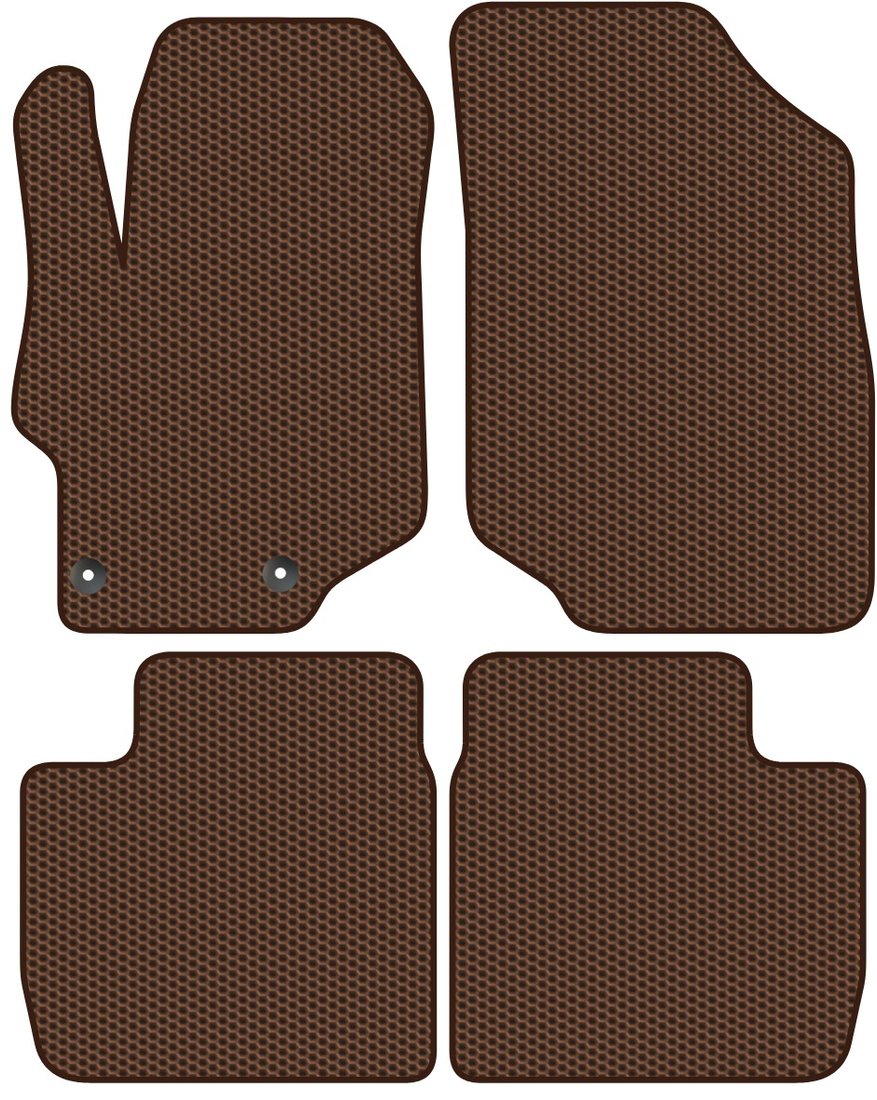 

Комплект ковриков для авто Alicosta Peugeot 301 (седан) 2013 - 2016 (коричневый, сота)