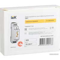 Реле времени IEK ORT-M1-ACDC12-240V