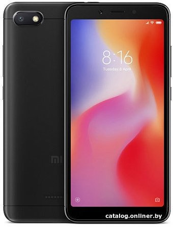 Xiaomi Redmi 6A 2GB/16GB международная версия (черный)