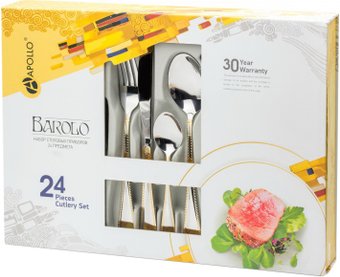 Набор столовых приборов Apollo Barolo BAR-24
