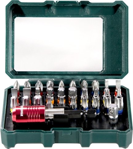 

Набор бит Metabo 626700000 (32 предмета)