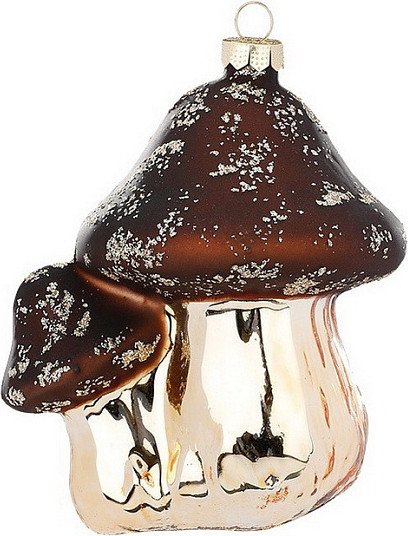 

Елочная игрушка Inge's Christmas Figural Glass Ornaments Белый гриб 64680H120