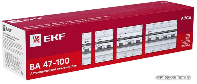 Выключатель автоматический EKF Basic mcb47100-1-10C-bas