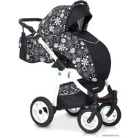 Универсальная коляска Riko Nano Flower Collection (2 в 1, 15)