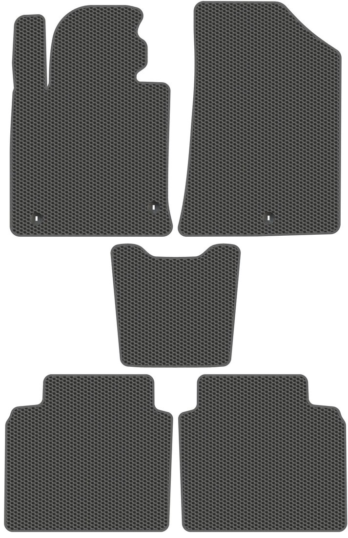 

Комплект ковриков для авто Alicosta Kia Optima IV (седан / JF) 2016 - 2020 (серый)