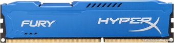 Оперативная память HyperX Fury Blue 8GB DDR3 PC3-12800 HX316C10F/8