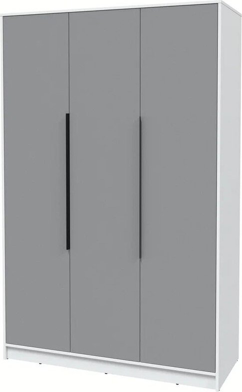 

Шкаф распашной Интерлиния Концепт КТ-Ш3 (серебро/белый платинум)