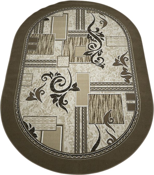 

Ковер для жилой комнаты БелКа Лайла де Люкс 15839 10834 Овал (2.4х5)