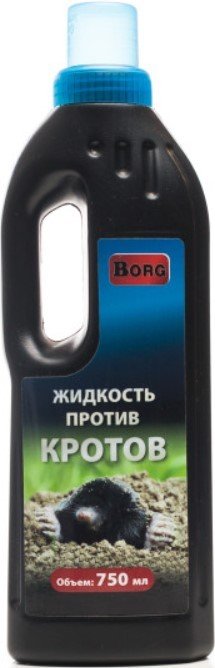 

Жидкость от вредителей Borg против кротов 750 мл