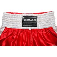Шорты BoyBo для кикбоксинга (XL, красный)