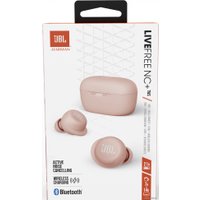 Наушники JBL Live Free NC+ (розовое золото)