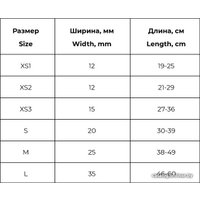 Ошейник Wau Dog Waterproof 28011 (черный)