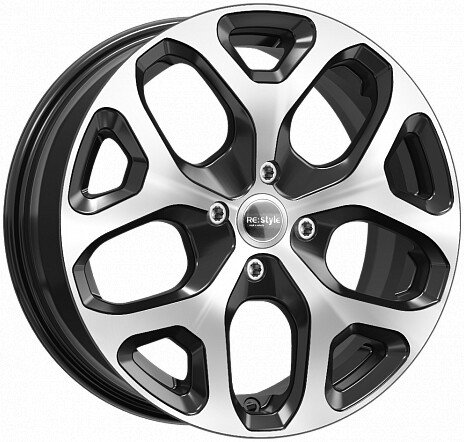 Литые диски iFree КС869 16x6.5" 4x100мм DIA 60.1мм ET 50мм Алмаз черный