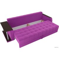 Диван Лига диванов Атлантида 102223 (микровельвет, фиолетовый)