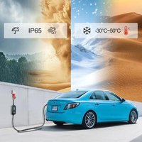 Зарядная станция Auxus Type 2 6-32A, Wi-Fi (7 кВт, 1 фаза), сменные вилки