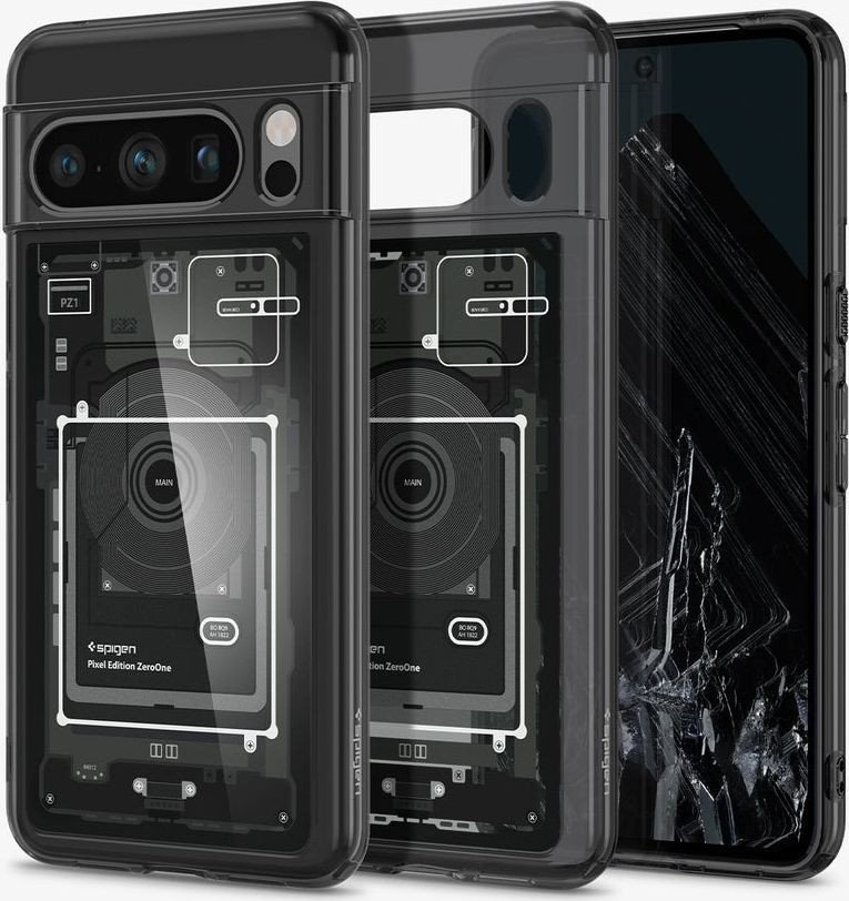 

Чехол для телефона Spigen Ultra Hybrid Zero One для Google Pixel 8 Pro ACS06316 (разноцветный)