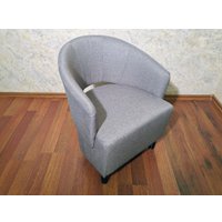 Интерьерное кресло Mio Tesoro Мажор-2 (Lux 05 светло-серый)