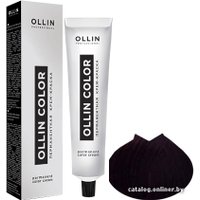 Крем-краска для волос Ollin Professional Color 4/5 шатен махагоновый