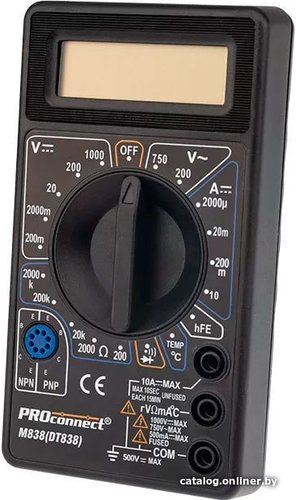 Мультиметр PROconnect M838