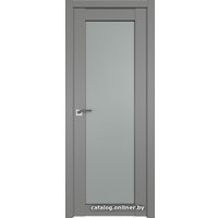 Межкомнатная дверь ProfilDoors 2.19U L 70x200 (грей, стекло матовое)