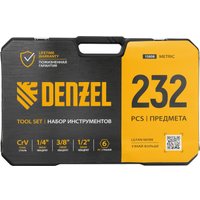 Универсальный набор инструментов Denzel 15808 (232 предмета)