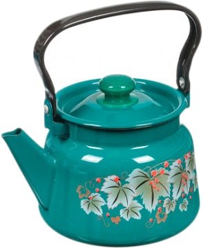 Чайник без свистка Сибирские товары С2714.3Б (бирюзовый)