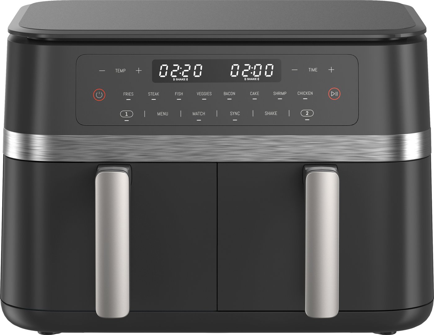 

Аэрогриль (аэрофритюрница) Roome Air Fry DUAF-10-A (черный)