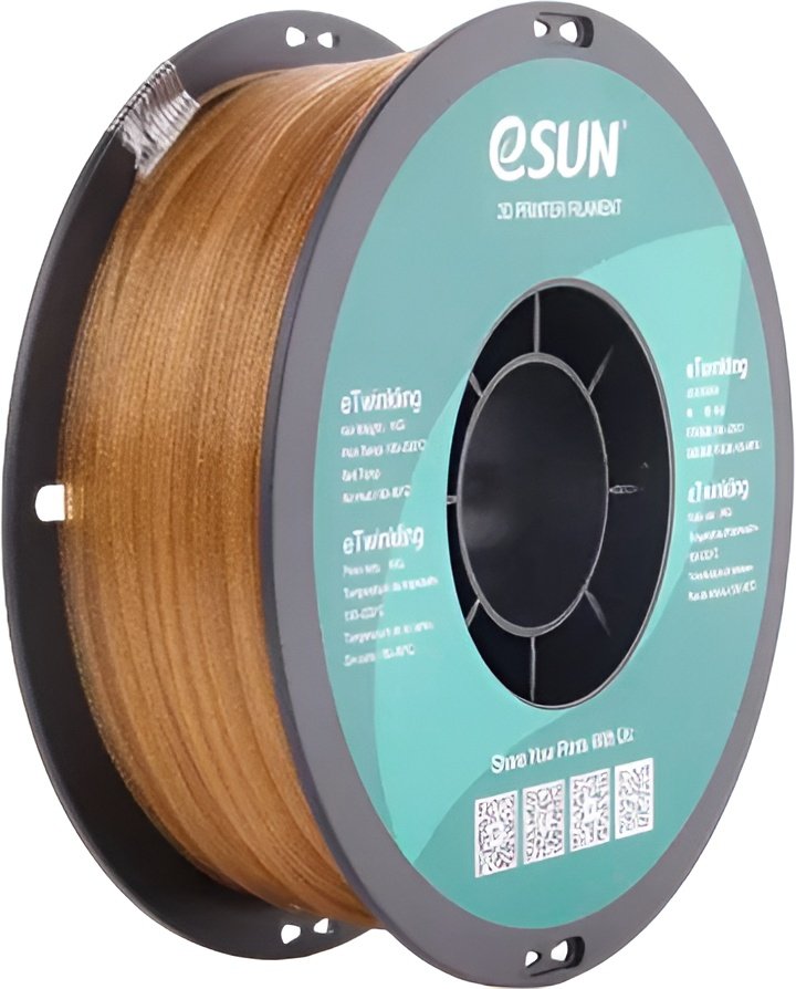 

Пластик eSUN eTwinkling Filament т0036025 (1.75мм, 1кг, золото)
