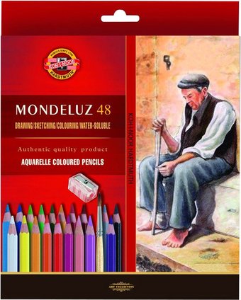 Koh-i-Noor Hardtmuth Mondeluz Old Man 3713048003KZ (48 цветов)