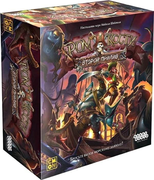 

Настольная игра Мир Хобби Ром и кости. Второй прилив