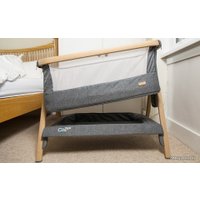 Приставная детская кроватка Tutti Bambini CoZee (oak and charcoal)