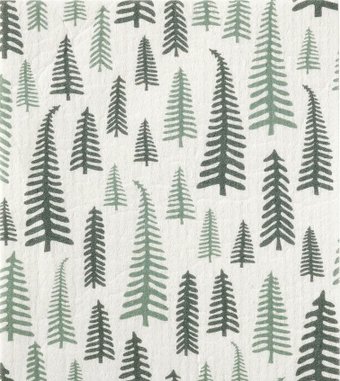 Салфетка хозяйственная Ikea Винтер 2021 204.983.29 (белый/зеленый)