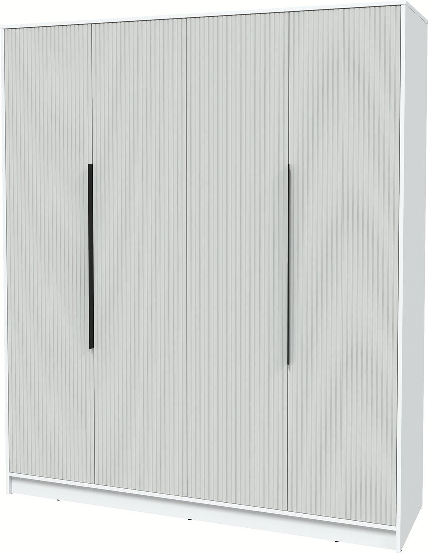 

Шкаф распашной Интерлиния Концепт Лайн КТ-Ш4 (белый платинум/грей)