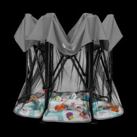 Игровой манеж Lionelo Roel (grey multicolor)